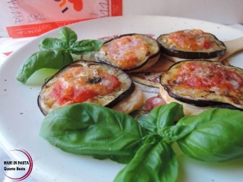 Pizzette con melanzane